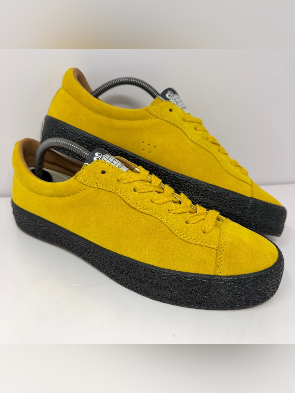 Last Resort AB VM002 Men’s Skate Shoe Sz 10 Lemon Yellow Suede Sneaker NEW NWOB